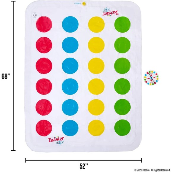 Hasbro Twister Splash Water Fun For All Ages – Summer Toys for Kids New - Picture 5 of 9